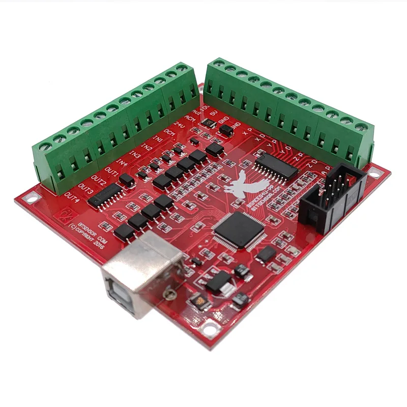 Breakout Board CNC USB MACH3 4 - Mach3 Usb Cnc Controller 4 Axis 100Khz ulasan dan harga